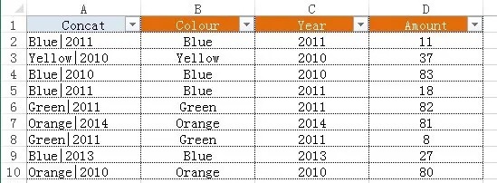 如何创建一个Excel电子表格数据库
